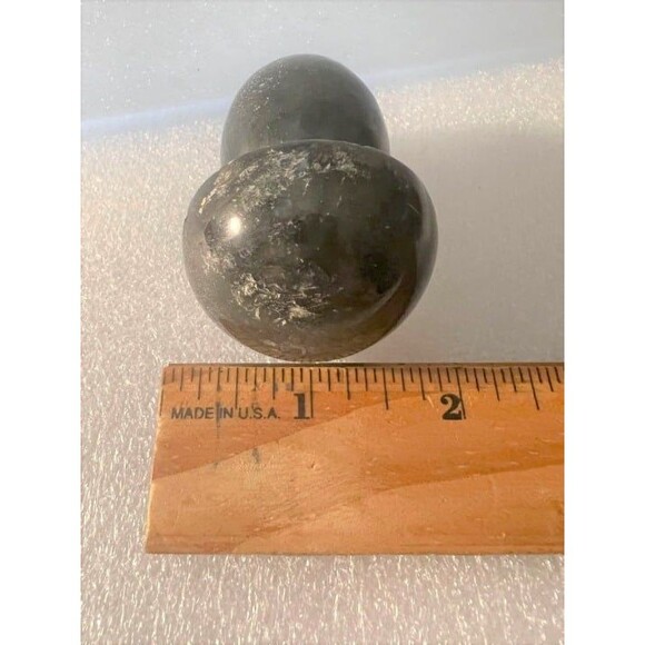 Labradorite Mushroom Carving - Picture 4 of 4